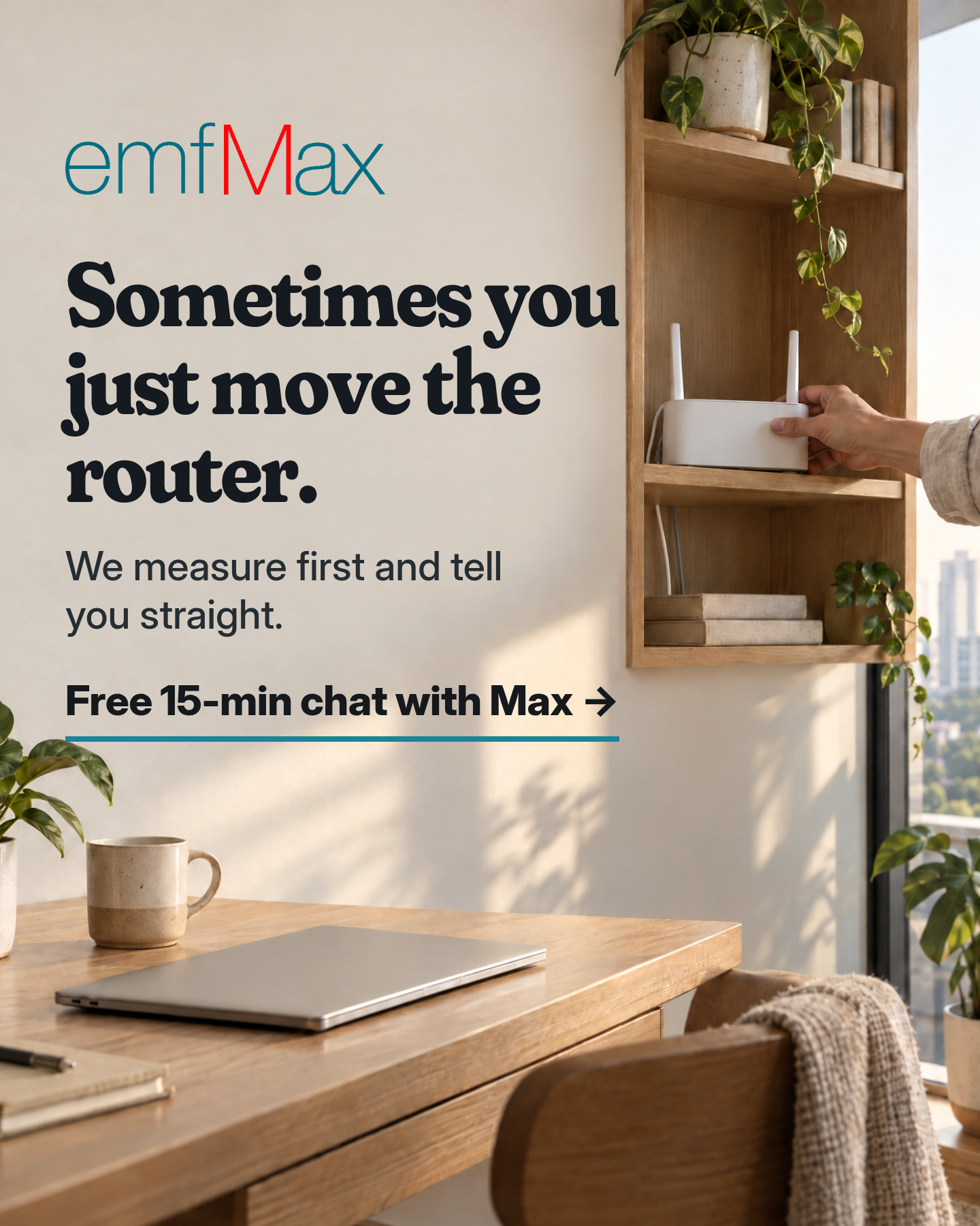 Sometimes you just move the router.