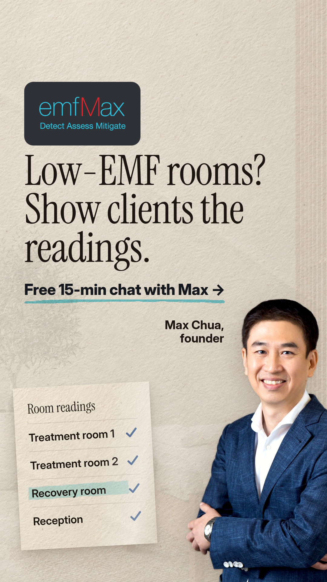 Low-EMF rooms with Max, 9:16