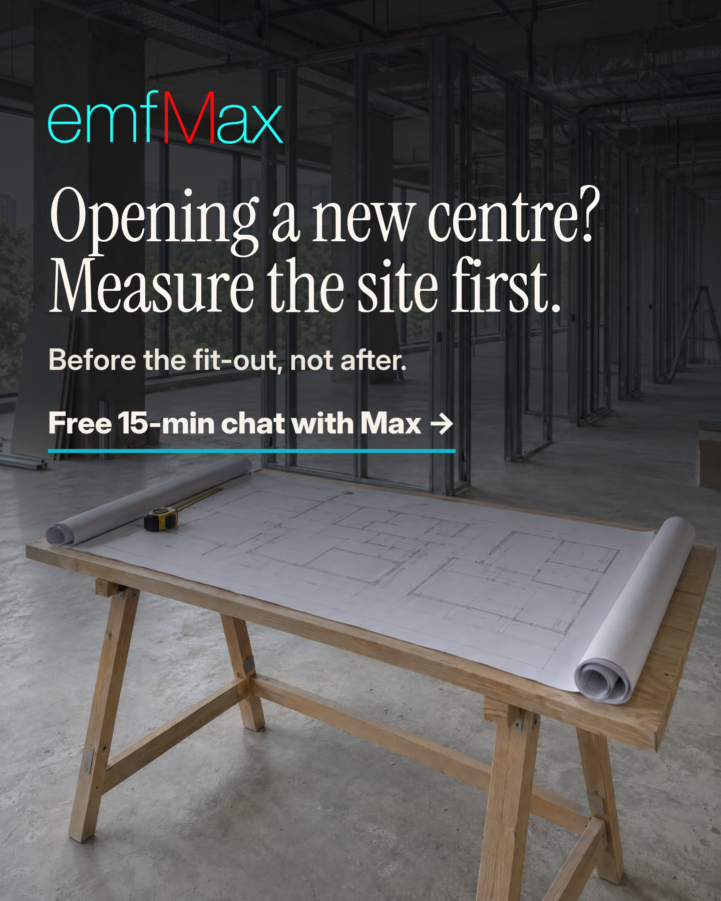 Opening a new centre, version a