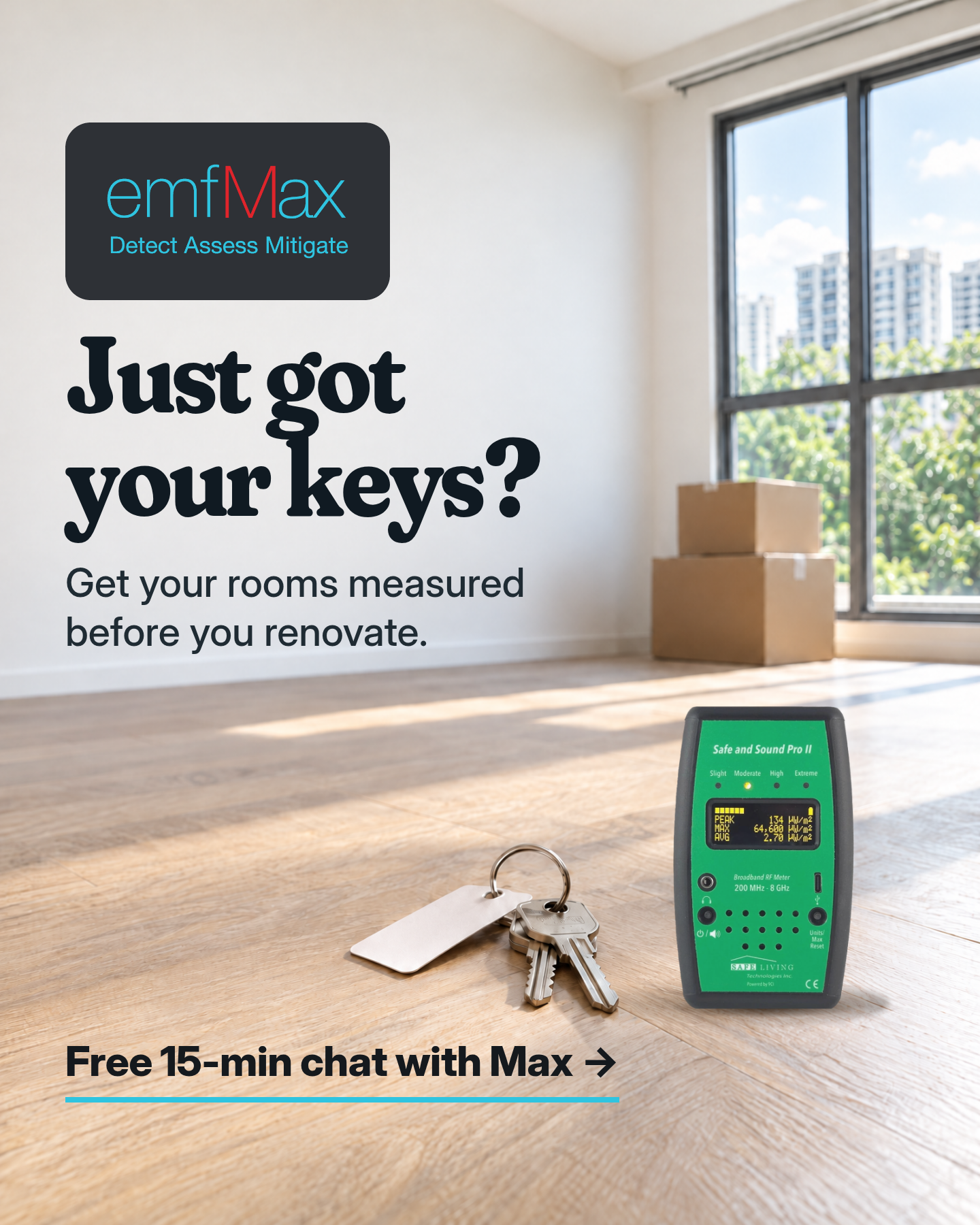 Just got your keys?