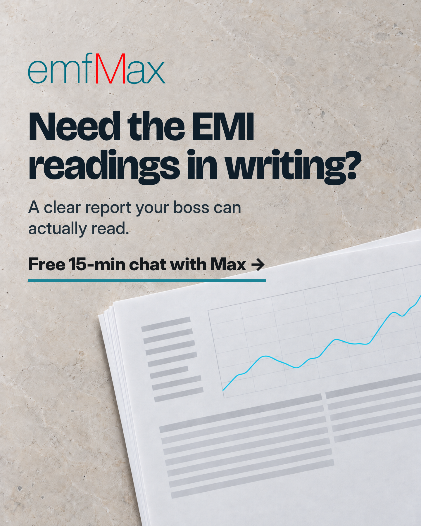 Need the EMI readings in writing?